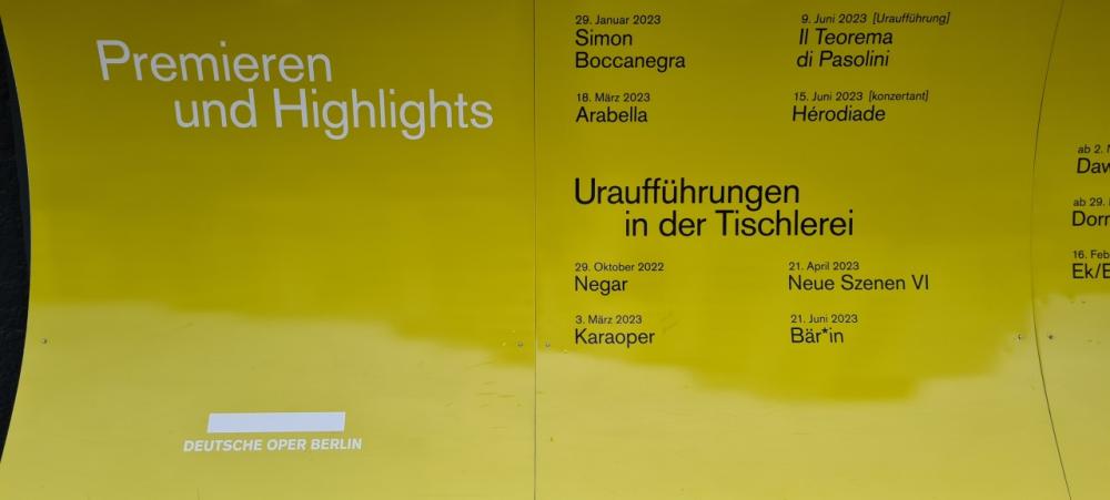 José Cortés: Neue Szenen at Deutsche Oper Berlin's Tischlerei