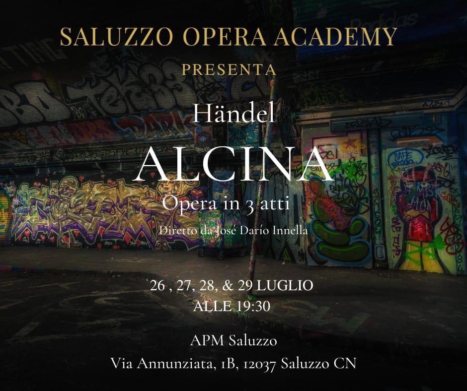 Jose Dario Innella directs Alcina in a new outdoors production, Italy